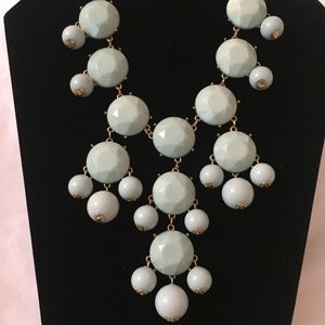 Turquoise Green Bubble Chunky Necklace